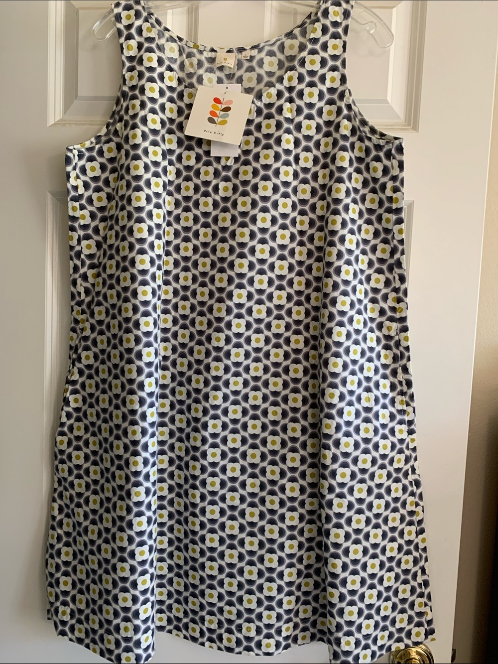 🥥 NWT Orla Kiely x Uniqlo collaboration tank dress rare